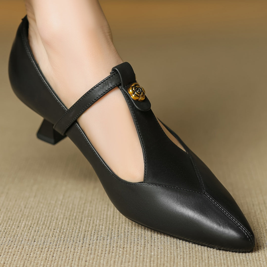 Muse & Valeur | Genuine Leather Heels for Women