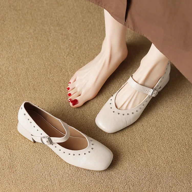 Muse & Valeur | Genuine Leather Heels for Women