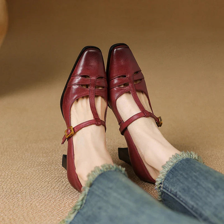 Muse & Valeur | Genuine Leather Heels for Women