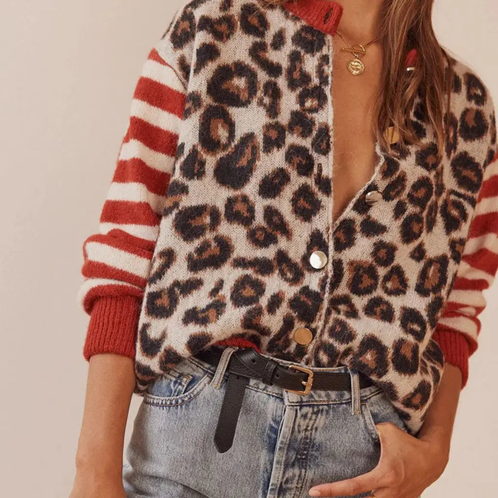 Muse and Valeur | Top - Leopard Striped
