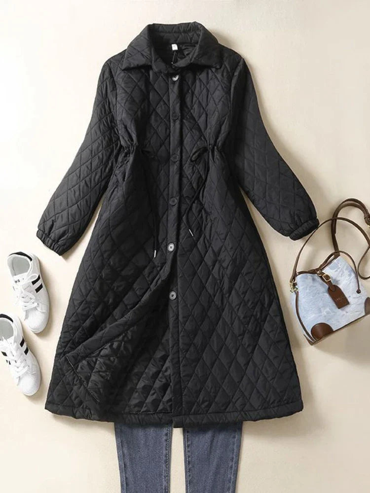 Muse and Valeur | Quilted Long Coat