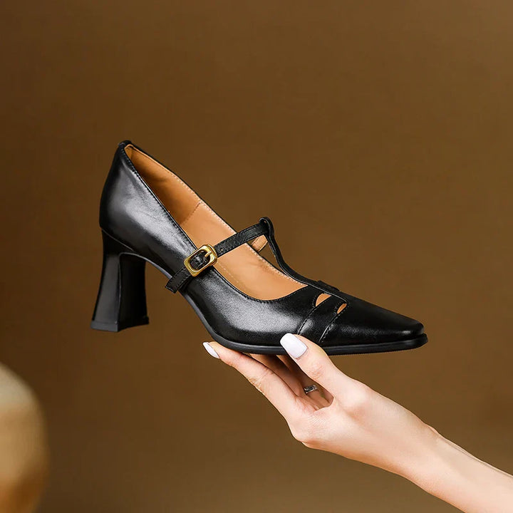 Muse & Valeur | Genuine Leather Heels for Women