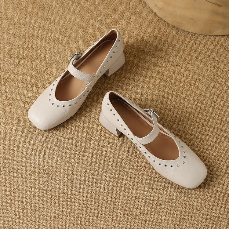 Muse & Valeur | Genuine Leather Heels for Women