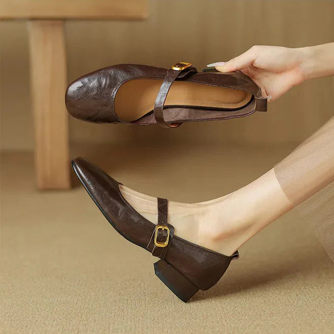 Muse & Valeur | Genuine Leather Pumps for Women