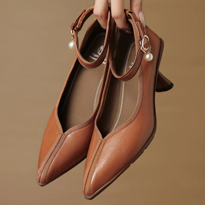 Muse & Valeur | Genuine Leather Heels for Women