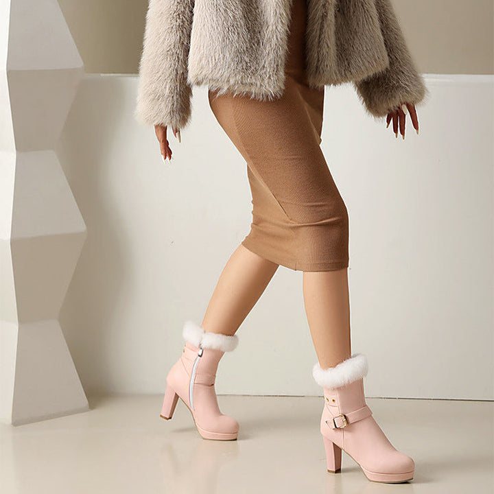 Muse & Valeur | Leather Ankle Boots for Women in Black
