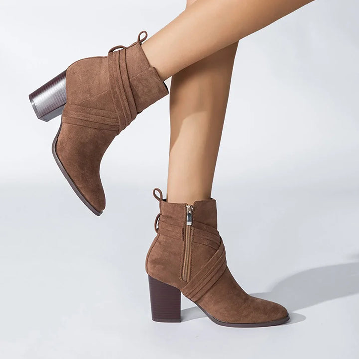 Muse & Valeur | Ankle Boots for Women in Black Leather