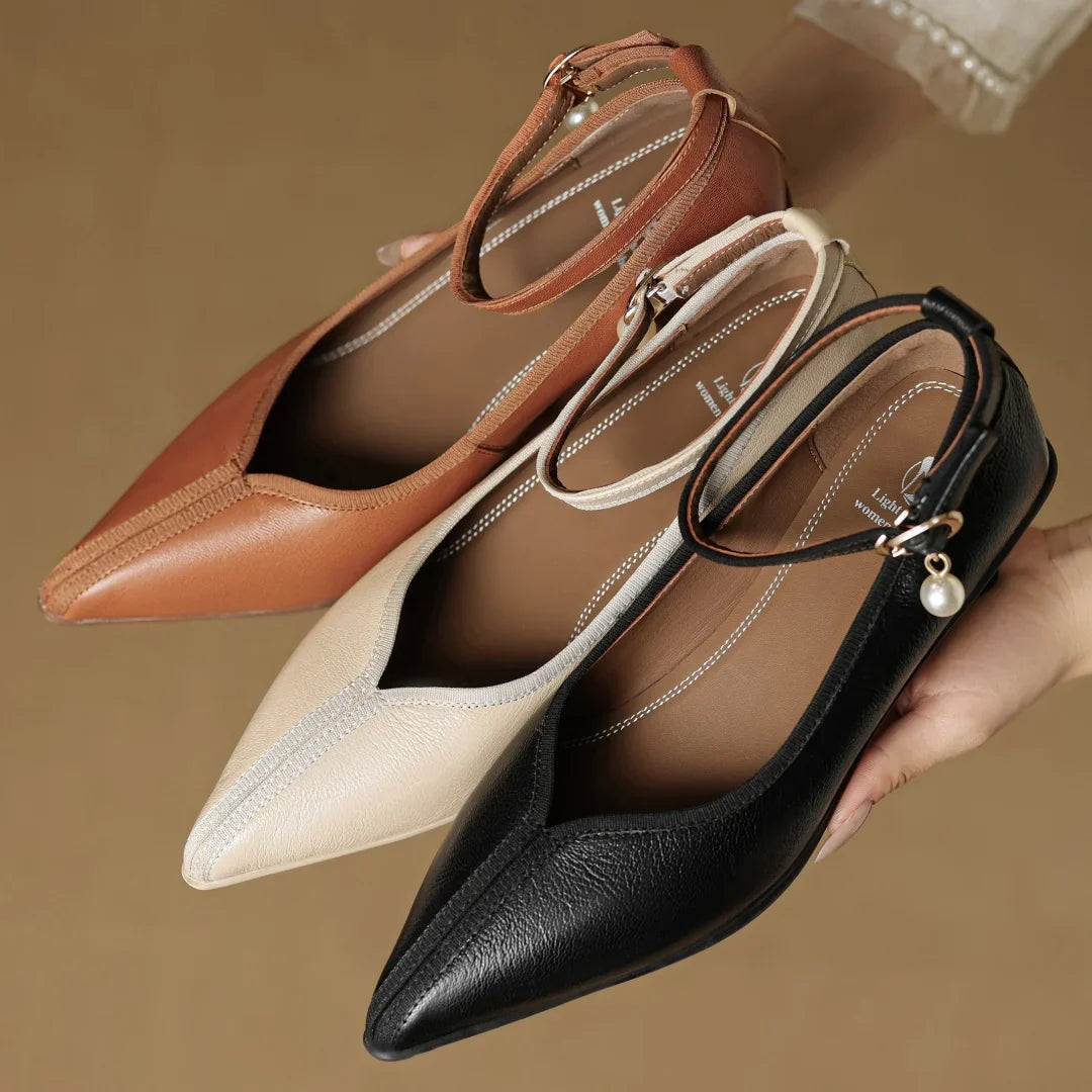Muse & Valeur | Genuine Leather Heels for Women
