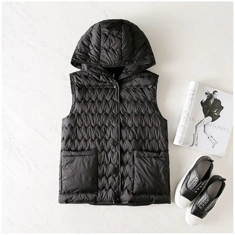 Muse and Valeur | Puffer Vest in Gold
