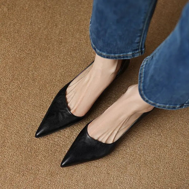 Muse & Valeur | Genuine Leather Heels for Women