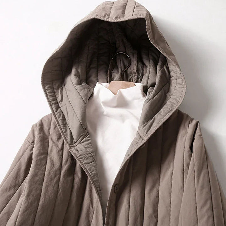 Muse and Valeur | Quilted Hooded Coat