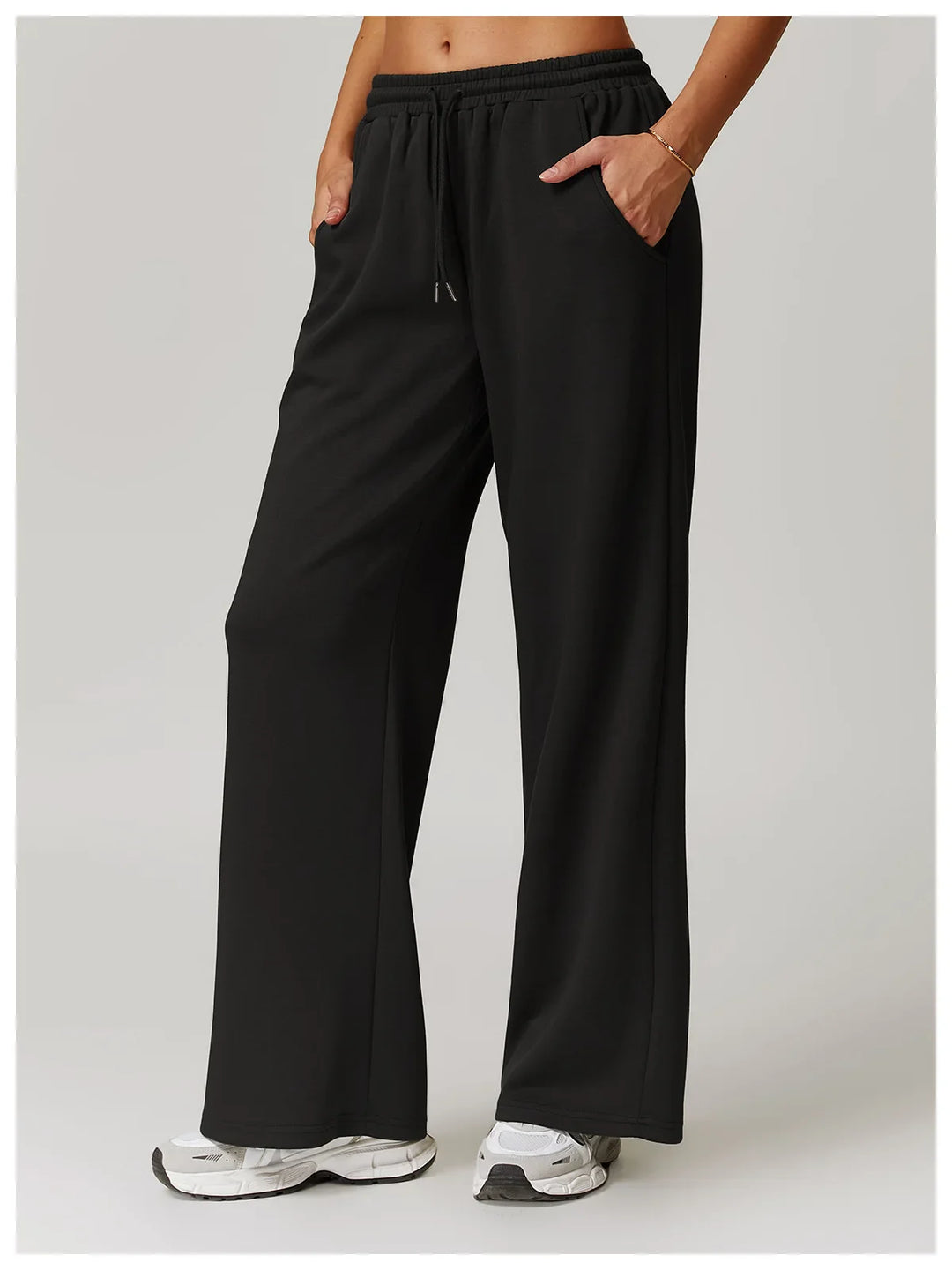 Muse & Valeur | High Rise Pant for Women in Black