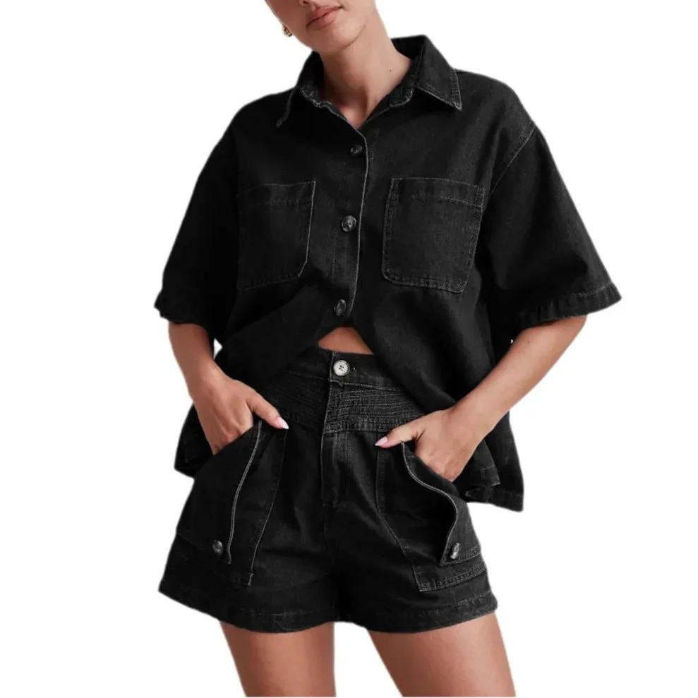 Muse and Valeur | Denim Set - 100% Cotton