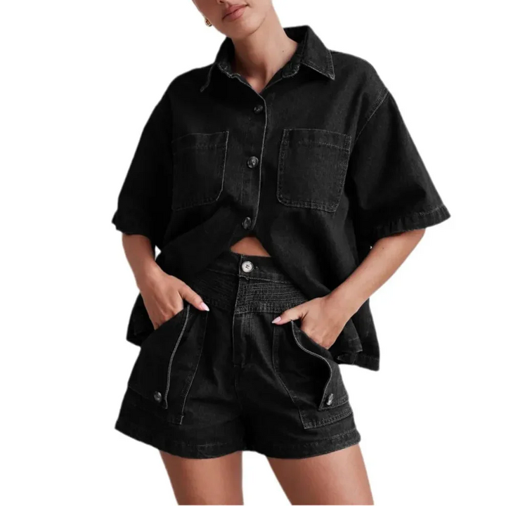 Muse and Valeur | Denim Set - 100% Cotton