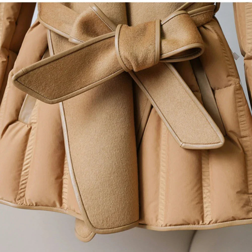Muse and Valeur | Belted Down Jacket