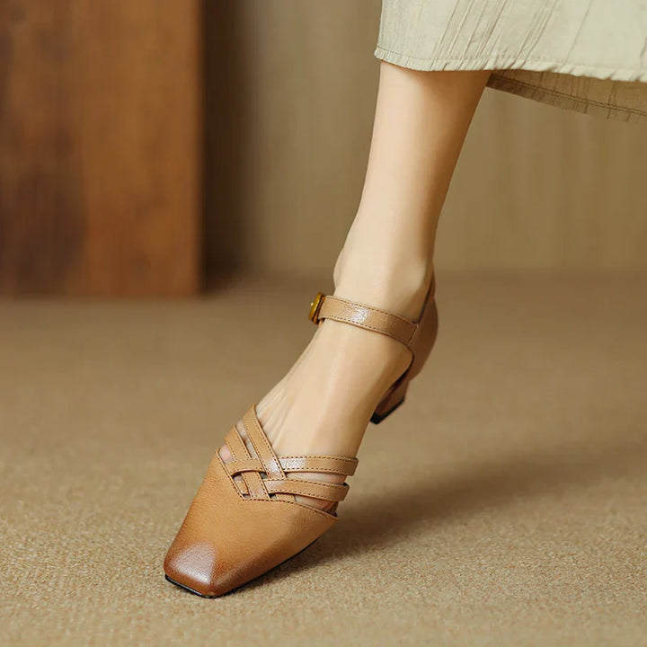 Muse & Valeur | Genuine Leather Heels for Women