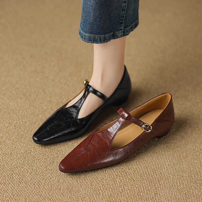 Muse & Valeur | Genuine Leather Flats for Women