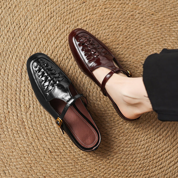 Muse & Valeur | Genuine Leather Mules for Women