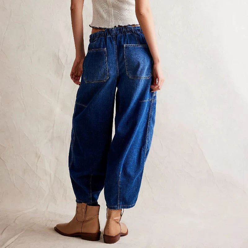 Muse & Valeur | Weekend Jean for Women in Denim, Slim Fit, Blue