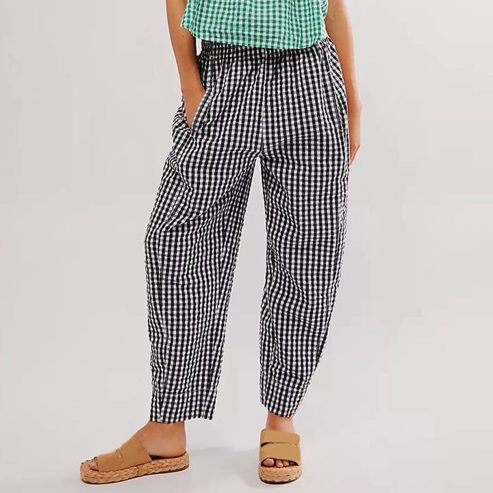 Muse & Valeur | Lounge Pants for Women in Soft Fabric, Relaxed Fit, Black