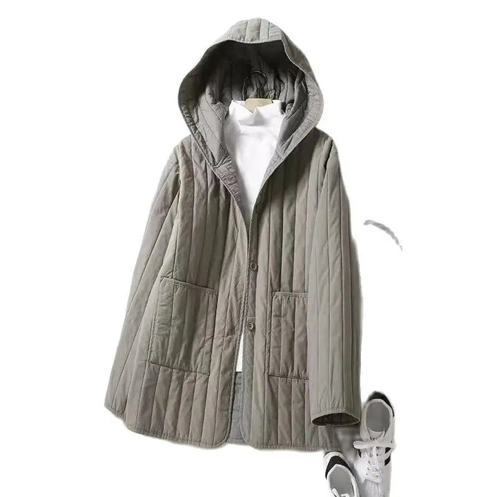 Muse and Valeur | Quilted Hooded Coat