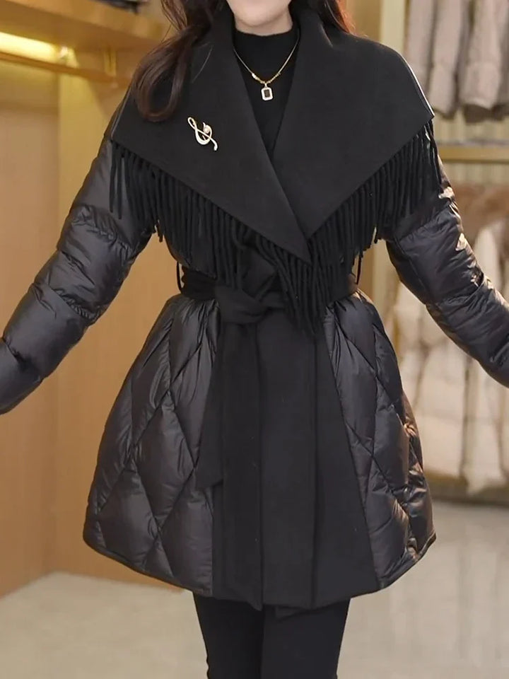 Muse and Valeur | Fringe Down Coat
