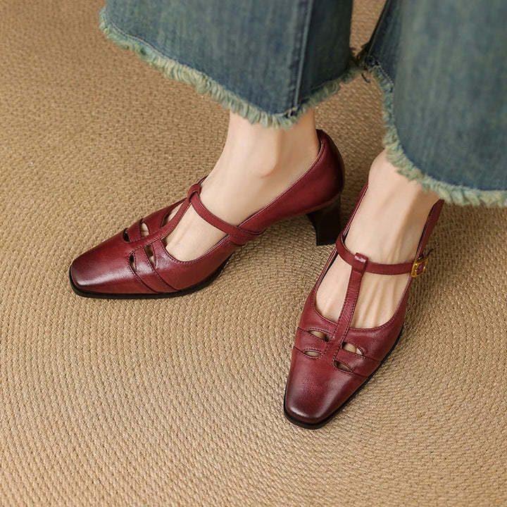 Muse & Valeur | Genuine Leather Heels for Women