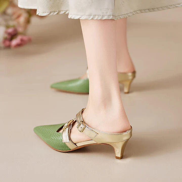 Muse & Valeur | Genuine Leather Mules for Women