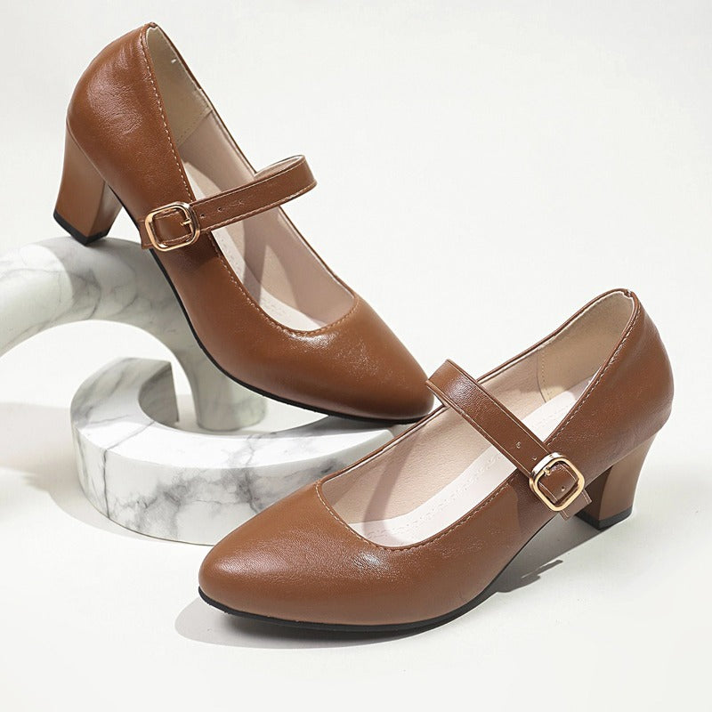 Muse & Valeur | Leather Heels for Women