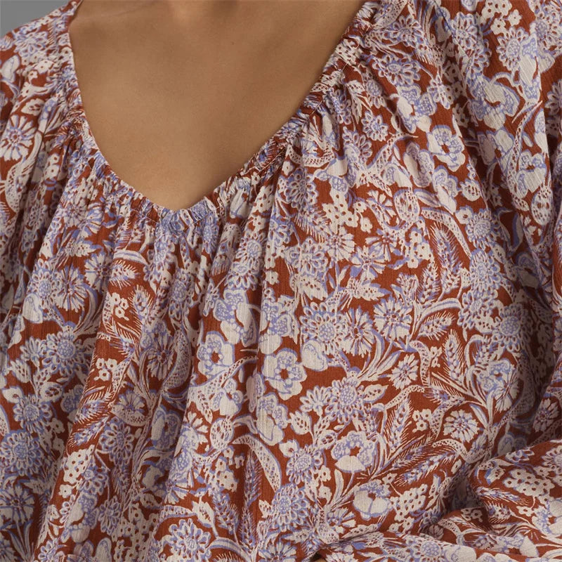 Muse and Valeur | Floral Blouse