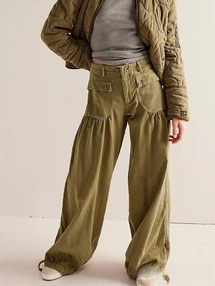 Muse & Valeur | Wide-Leg Denim for Women in Blue