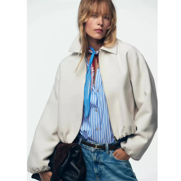Muse and Valeur | Zip Puffy Jacket