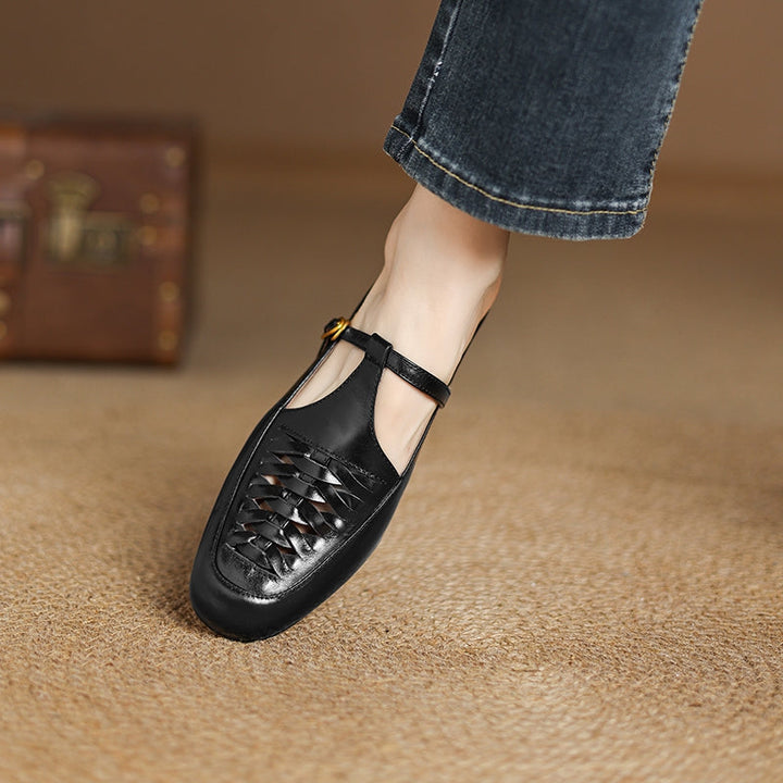 Muse & Valeur | Genuine Leather Mules for Women