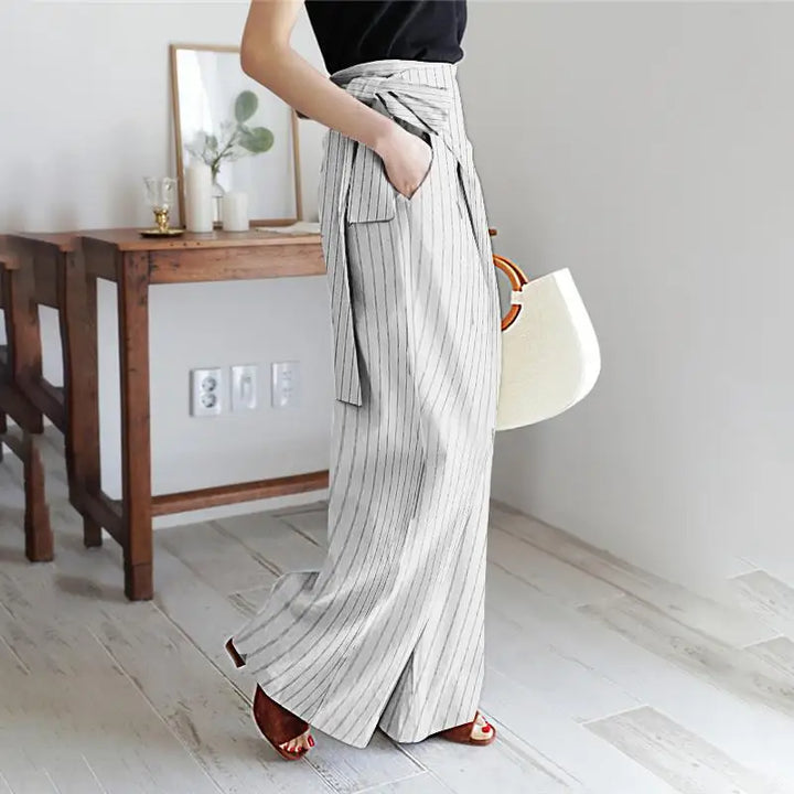 Muse & Valeur | Cotton Wide-Leg Pant for Women
