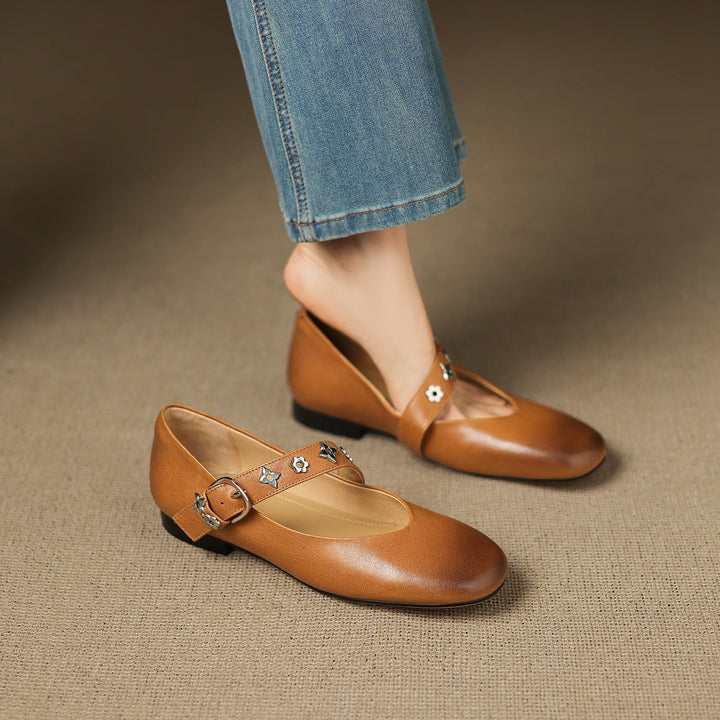 Muse & Valeur | Genuine Leather Flats for Women