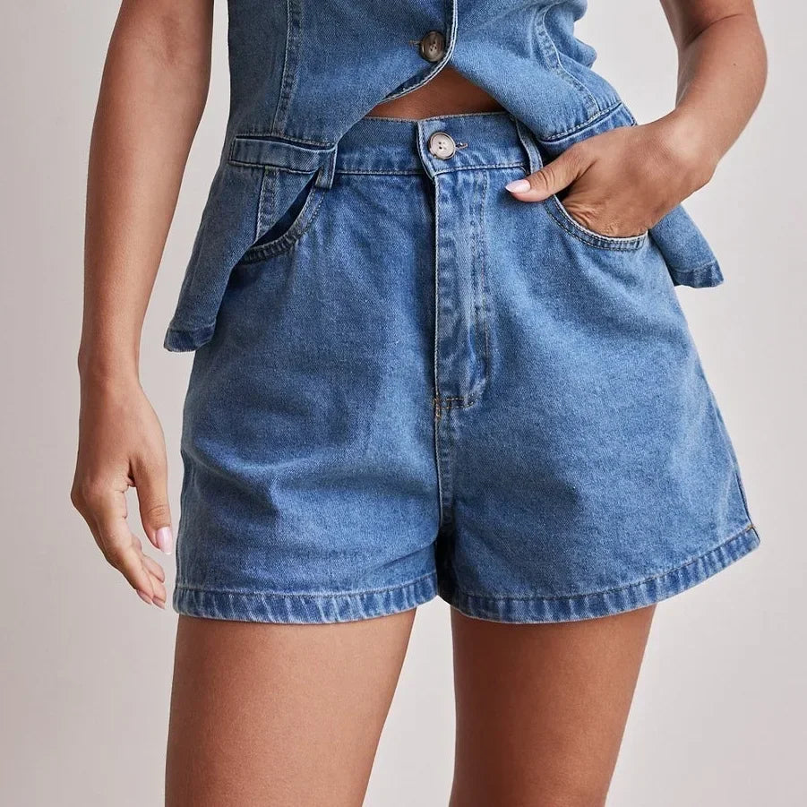 Muse and Valeur | Denim Set - 100% Cotton