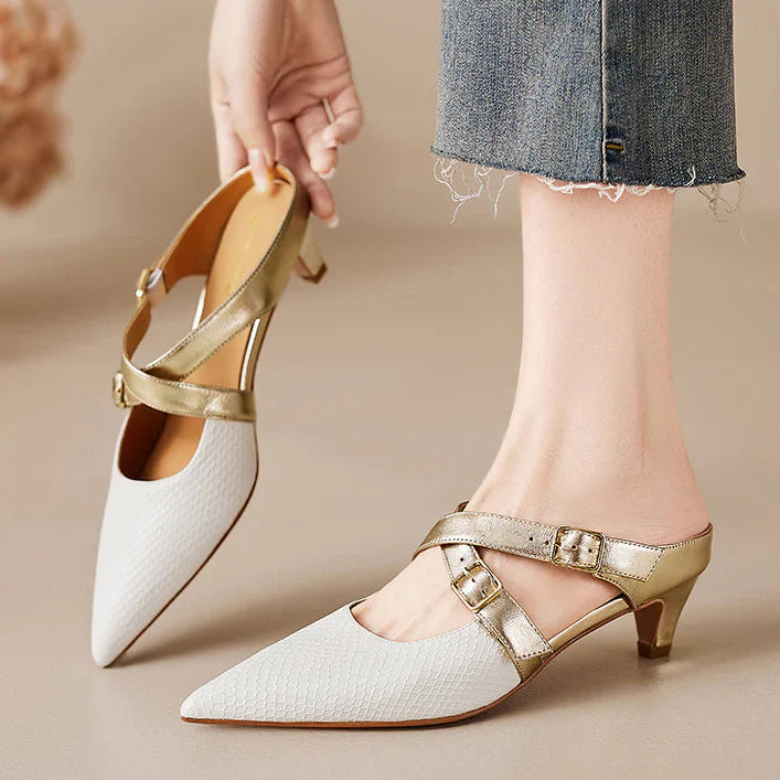 Muse & Valeur | Genuine Leather Mules for Women