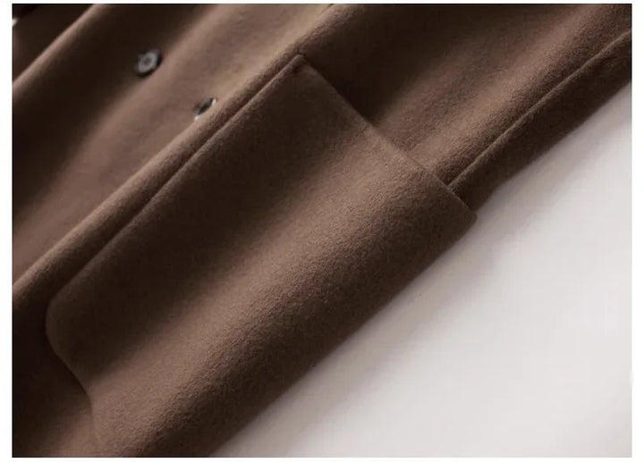 Muse and Valeur | Wool Herringbone Coat