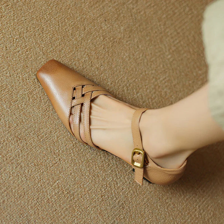 Muse & Valeur | Genuine Leather Heels for Women