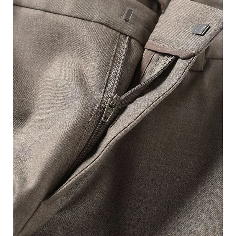 Muse & Valeur | High-Waist Trousers for Women in Elegant Fabric