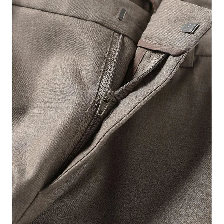 Muse & Valeur | High-Waist Trousers for Women in Elegant Fabric