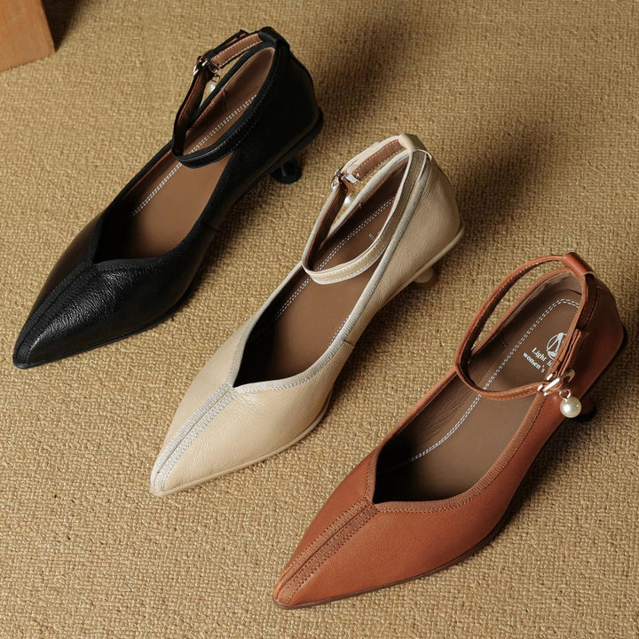 Muse & Valeur | Genuine Leather Heels for Women
