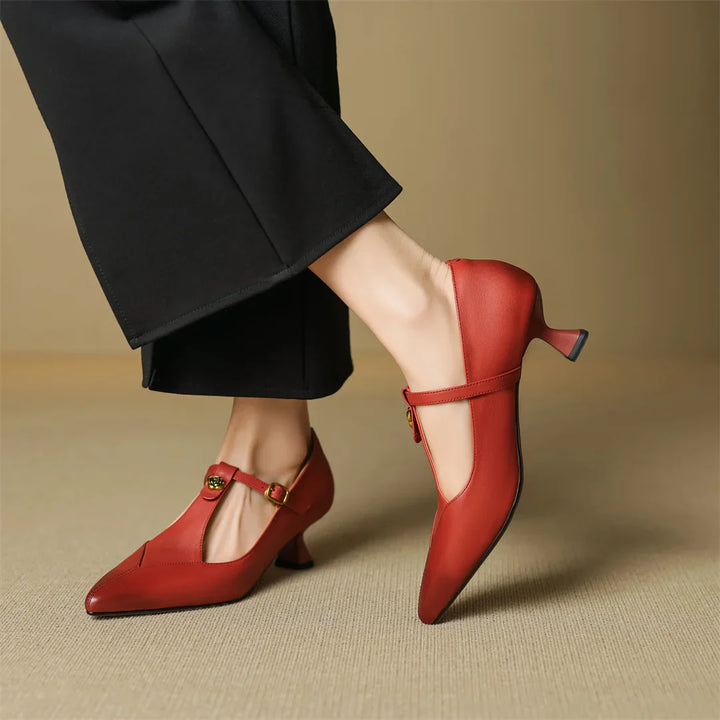 Muse & Valeur | Genuine Leather Heels for Women