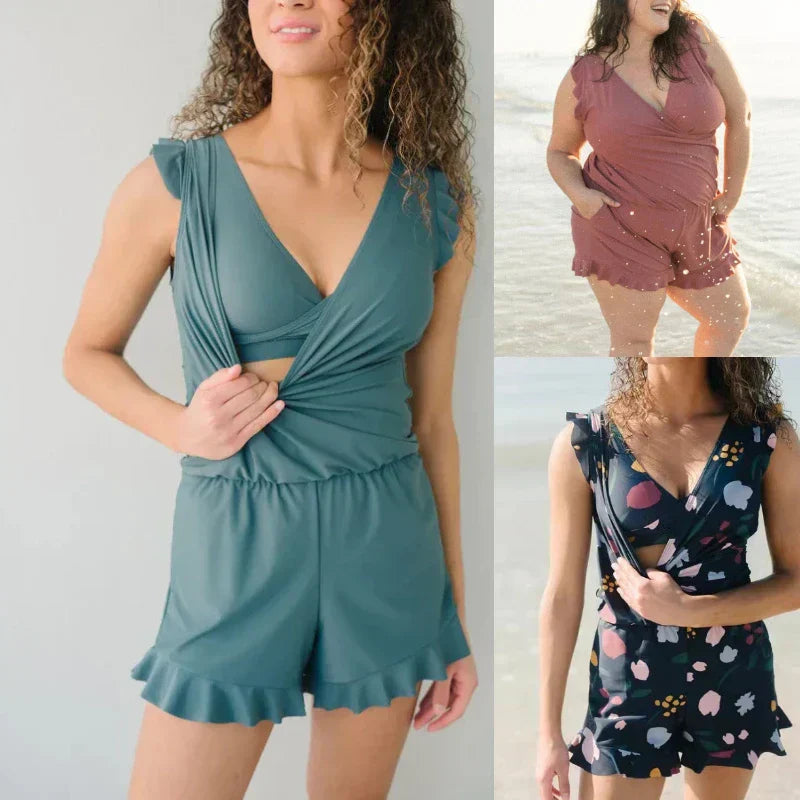 Muse & Valeur | Tummy Coverage Swimsuit for Women