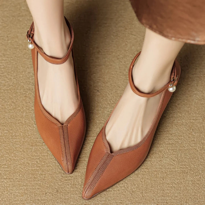 Muse & Valeur | Genuine Leather Heels for Women