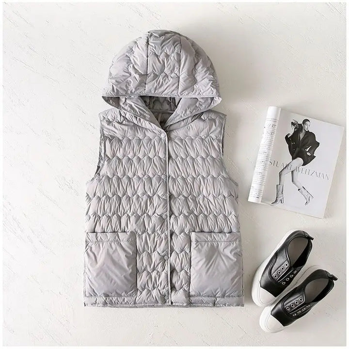 Muse and Valeur | Puffer Vest in Gold