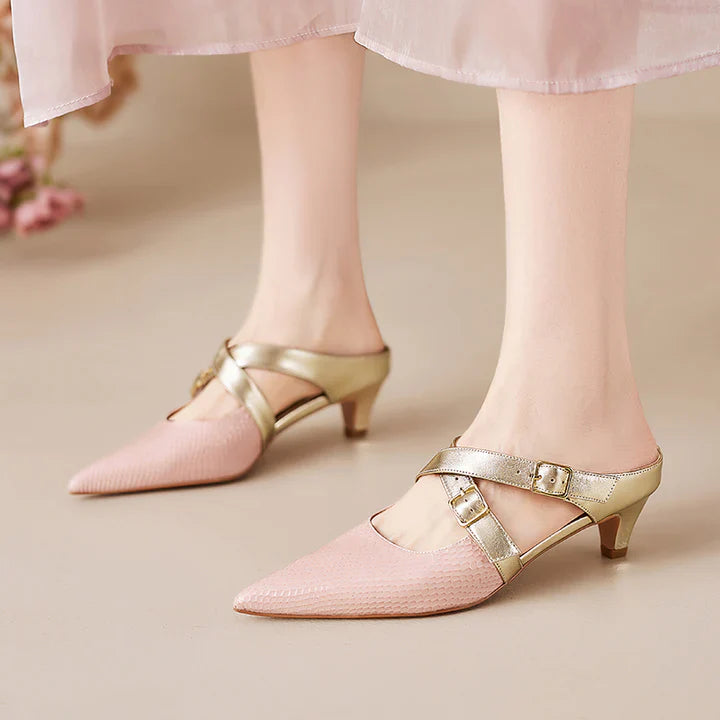 Muse & Valeur | Genuine Leather Mules for Women