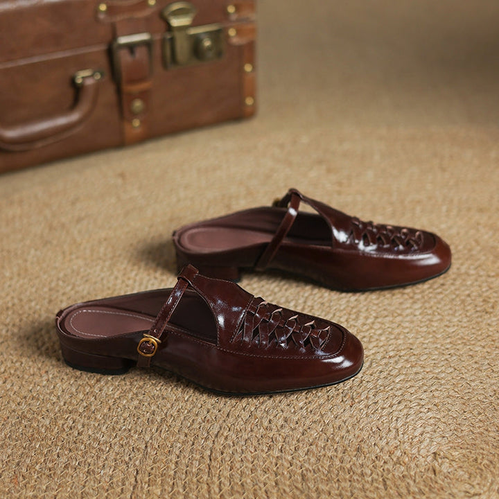 Muse & Valeur | Genuine Leather Mules for Women