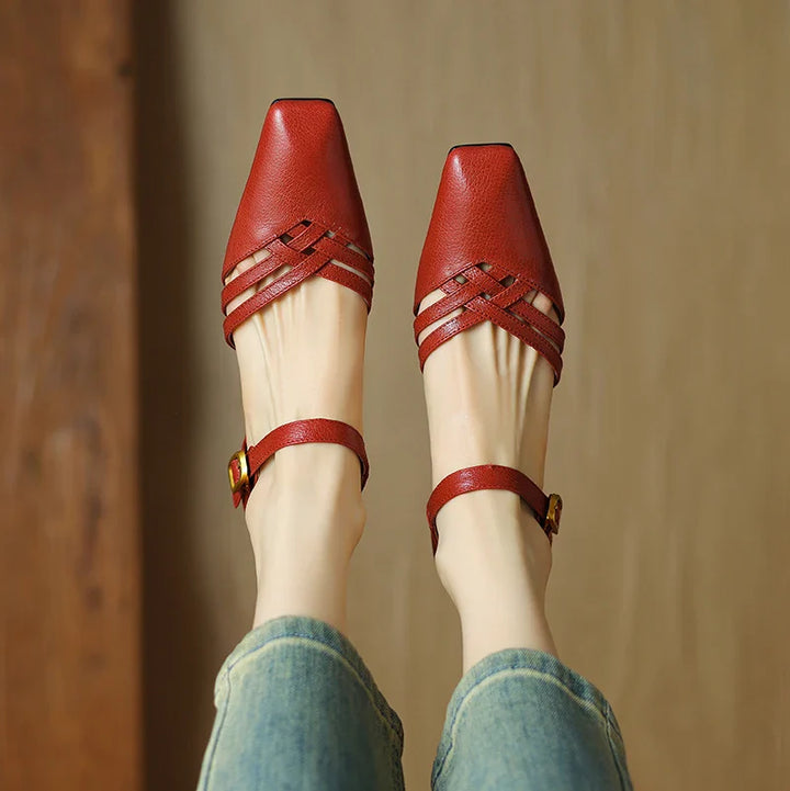 Muse & Valeur | Genuine Leather Heels for Women
