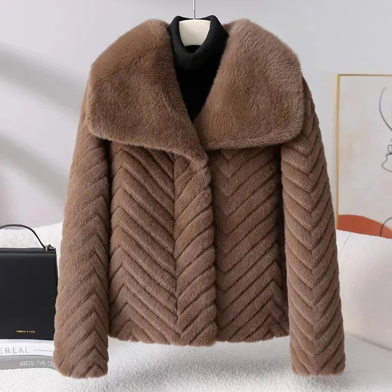 Muse and Valeur | Faux Mink Jacket